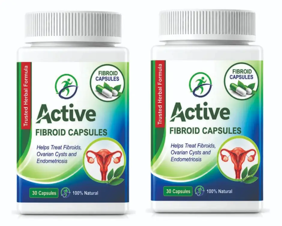 Gold Package - 2 Bottles Active Fibroid Capsules