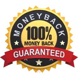 100% Money Back Guarantee Seal