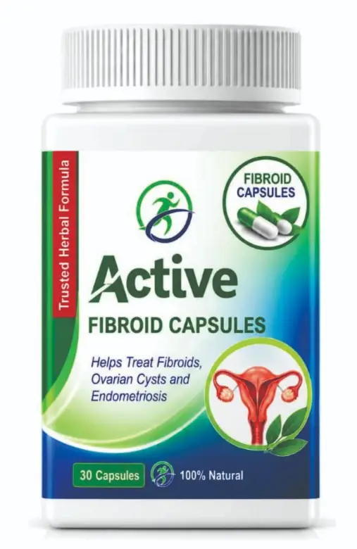Silver Package - 1 Bottle Active Fibroid Capsules