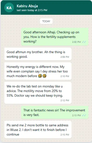 WhatsApp Testimonial 3